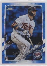 2021 Topps Chrome Update Sapphire Edition Trevor Larnach #US6 h3a