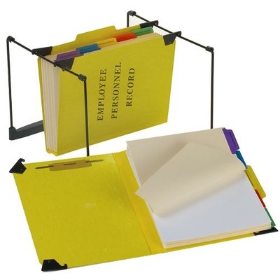 Esselte SER2YEL Hanging Classification Folder Yellow 2'' Exp 5 Dividers