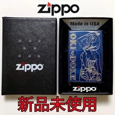Zippo Okidoki Kana Chan Blue Etched Lighter New