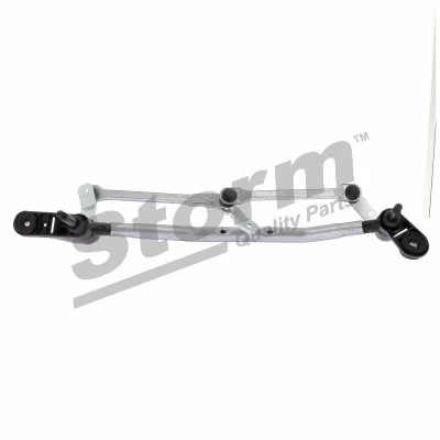 Tringlerie d'essuie-glace CLIO III pour berline bicorps et camionnette en acier galvanisé