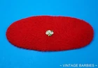 Vintage Barbie Doll Susy Goose Red Rug Near Mint ~ 1960's