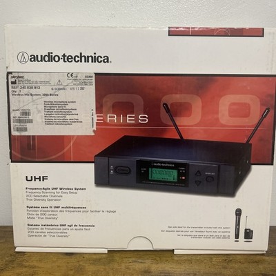 Audio Technica ATW-3110aD 3000 Series UHF WIRELESS UNIPAK Transmitter System New