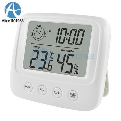 Thermometer Indoor Digital Hygrometer Temperature Humidity Meter With   *mc