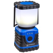 Lampe torche LED KEMPER à piles Autonomie 4H Faisceau 80m 30 Lumens IP54 Camping