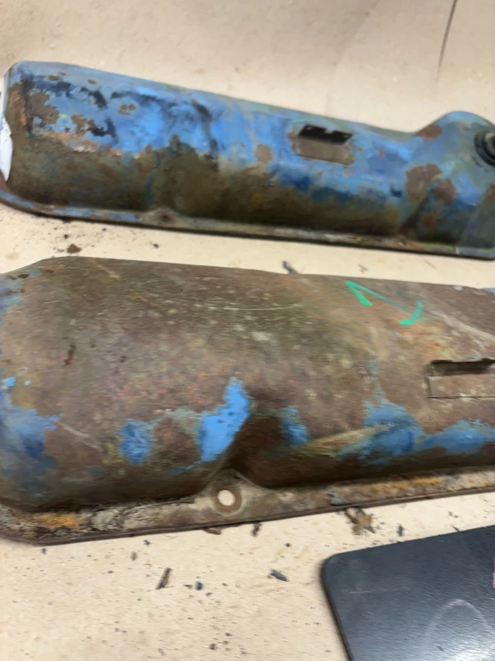 PROJECT Ford 351M 351C 400 КРЫШКИ КАЧЕЛЕЙ КЛАПАНОВ ДВИГАТЕЛЯ F150 F250 TORINO КОМПЛЕКТ - Изображение 3 из 4