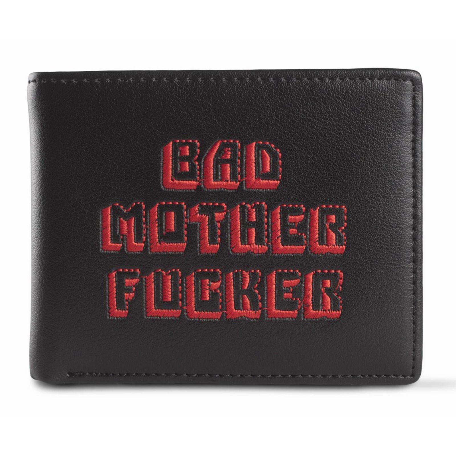 Premium Embroidered Bad Mother Fu***er Leather Wallet As in Pulp Fiction