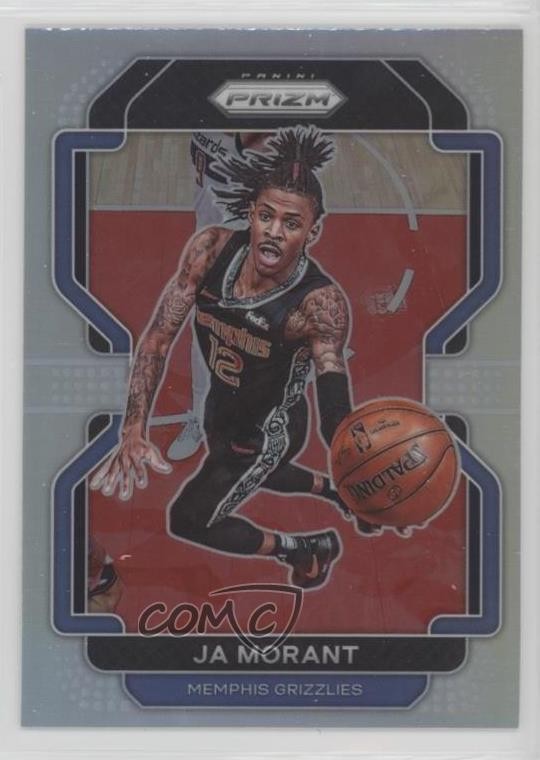 2021-22 Panini Prizm Silver Prizm Ja Morant #194 1i5t