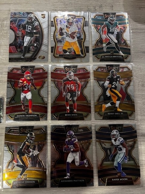 2019 Alexander Mattison Panini Select Rookie Concourse