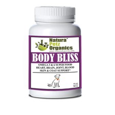 Organic Pet Systems Body Bliss Omega 3 6 9 Dog Supplement  90 Caps