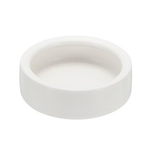 Reptile Food Bowl Worm Water Dish Ceramic Pet Bowl Small 3" White