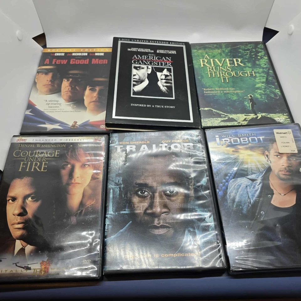 Lot of 6 Drama/Action Films, Denzel Washington, Will Smith - Image 2 of 3