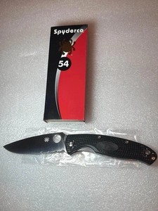 Spyderco Resilience C142PBK 4.20 in Pocketknife
