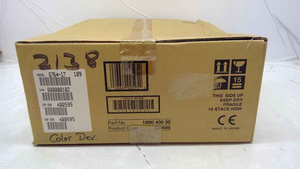 Kit de mantenimiento para desarrollador de color Ricoh/Savin tipo 3800B genuino 400595, 400961 Foto 2 de 4