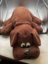 Tonka Pound Puppy Dark Brown Vintage 1985 Pound Puppies 18" Stuffed Animal Plush