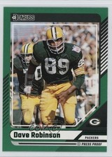 2024 Panini Donruss Green Press Proof Dave Robinson #192 HOF 0t2