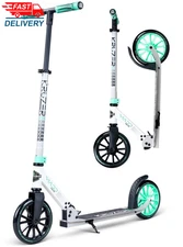 Large Folding Kick Scooter for Adults and Teens 200mm Wheels Lightweight Durable