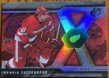 2007-08 SPx Henrik Zetterberg #42 Detroit Red Wings