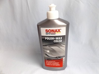 Sonax Polish + Wax Color 500 ml Silver NanoPro NEW Unused