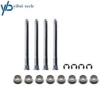 For Chevy GMC 1988-2002 Door Hinge Pins & Pin Bushing Kit Fullsize Truck 2 Door