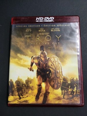 Troy (HD-DVD, 2007, Directors Cut Unrated) Special Edition Brad Pitt Used