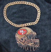 San Francisco 49ers Drip Helmet Hype Chain