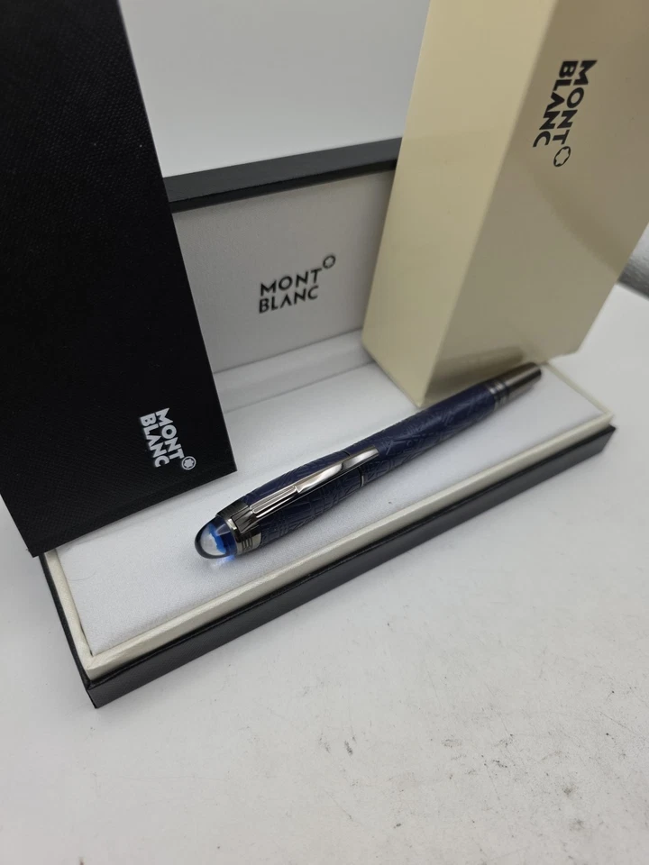 Montblanc Starwalker Montblanc Starwalker Rollerball Pen Space Blue Doue Black - Image 2 of 3