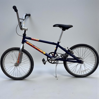 Vintage Blue Dyno VFR GT BMX Bike 19” Bicycle Old School | eBay