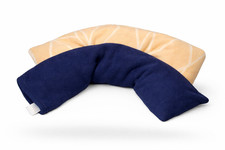 TWO XL Wheat Bags – Luxury Fleecy Removable Covers (His & Hers Set)