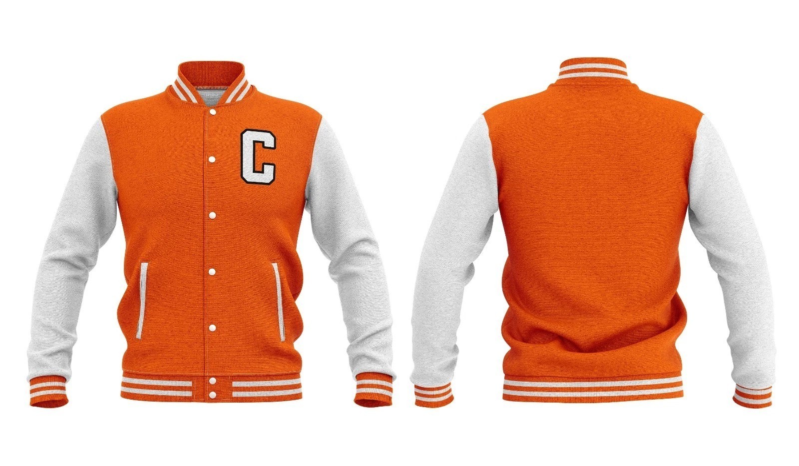 Custom Made Varsity Jacket Premium Wool Unisex Varsity Style All Sizes image 3