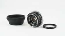 Nikon W-Nikkor C 35mm 3.5cm f/2.5 Lens Black S Mount From JAPAN 206