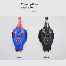 Electric Spider Web Shooter Wrist Launcher   Auto Retractable Cosplay Toy Prop