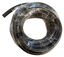 Roll Of 25 Feet 38 Inch 9.5mm Reinforced Black Rubber Gas Fuel Line Hose