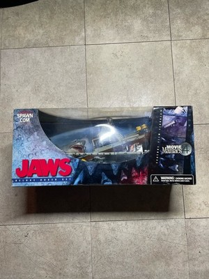 McFarlane Spawn Movie Maniacs Series 4 Jaws Deluxe Boxed Set Action Figure New