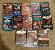 Star Trek Audiobook collection - cassette tapes - lot of 13