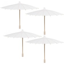 4 Pcs Chinese Dance Umbrella Paper Parasols Wedding Decorative Bridal Umbrellas