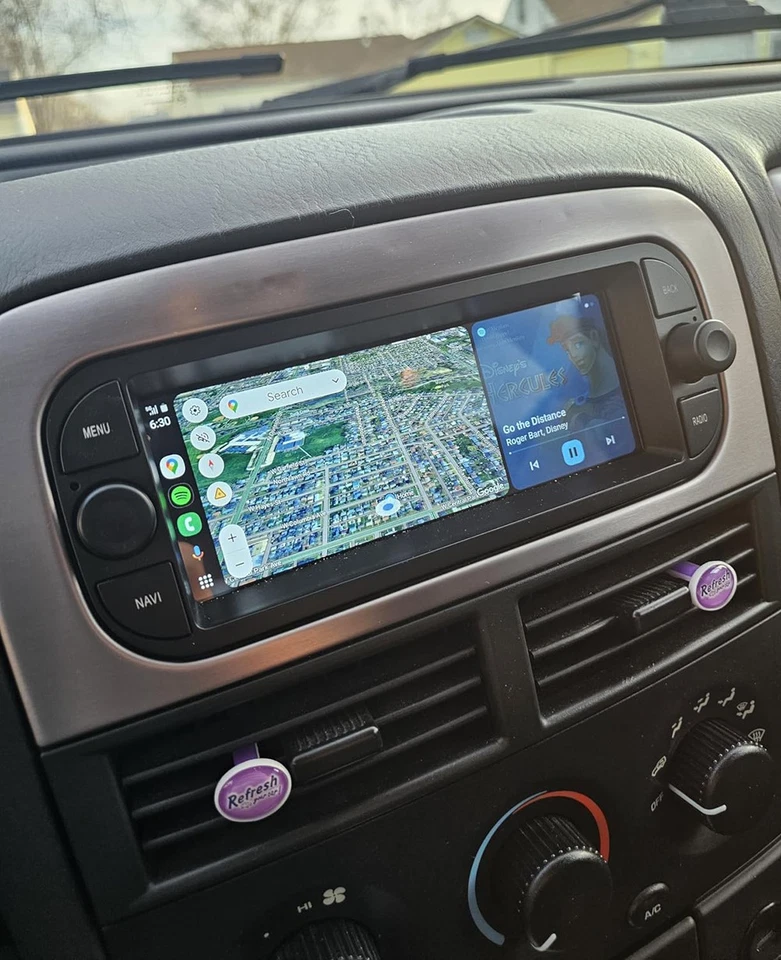 Android 14 Autoradio + Rückfahrkamera Für Dodge Chrysler Jeep Cherokee 2001-2007 - Bild 4 von 4