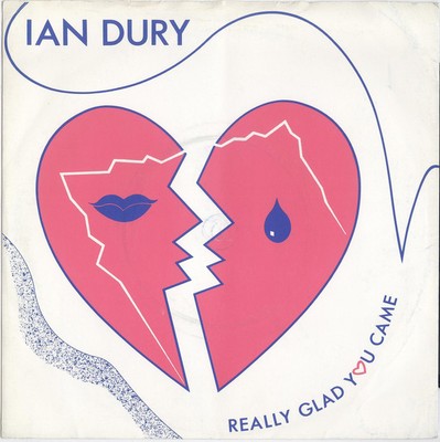 Ian Dury - Really Glad You Came (7'', Single, Red)