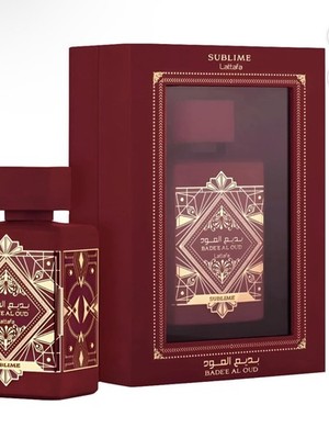 Lattafa Badee Al Oud Sublime Eau De Parfum Unisex SPRAY 3.4 oz+ Free gift 