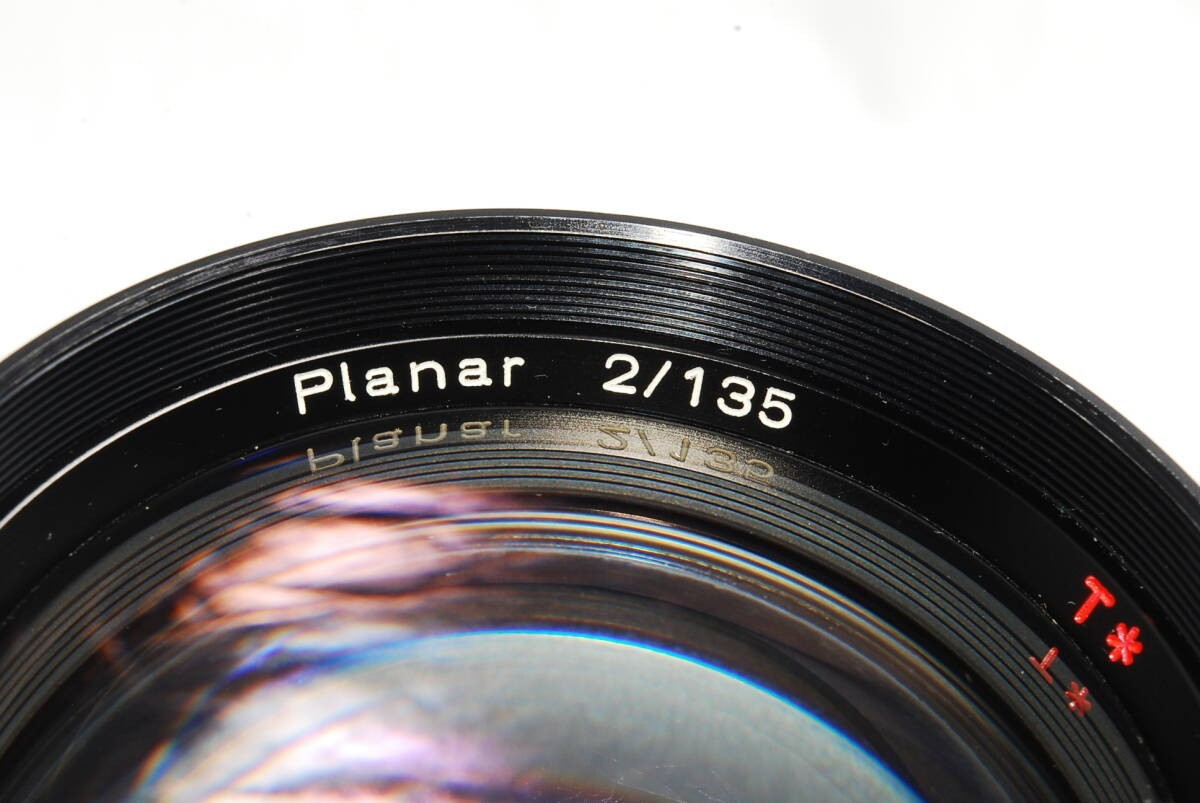 CONTAX/Carl Zeiss/Planar 135mm F2 T*/AEG Lens Working | eBay