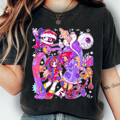 Amazing Digital Circus Shirt TADC Characters Anime Fan Gift Tee