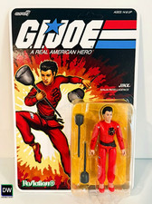G.I. Joe Super7 ReAction  Jinx Ninja Intelligence 3.75  O-Ring MOC