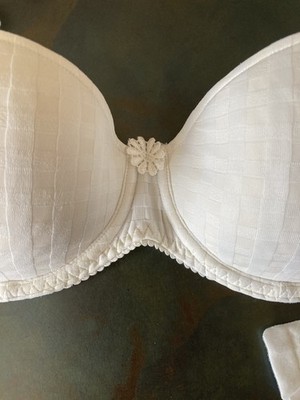 Marie Jo *Avero* Schalen-BH Blüten Karo Gr. 80 B Farbe offwhite 