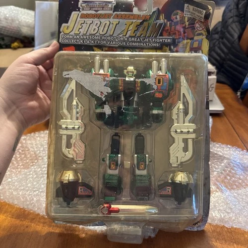 Jetbot Team transformer Vintage Assembler Robot/Jet Toy Combiner Series