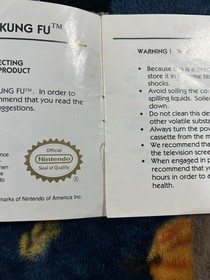 Nintendo NES Videogioco Manuale Istruzioni Jackie Chan's Action Kung Fu