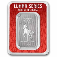 1 oz Silver Bar - 2026 APMEX Year of the Horse (TEP, Series 2) 87.95 per troy oz