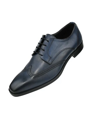 slim fit dress slacks Mauri Arsenal 4642/9 Hunter Green Calfskin/Alligator Dress Shoes 8.5 main image 1