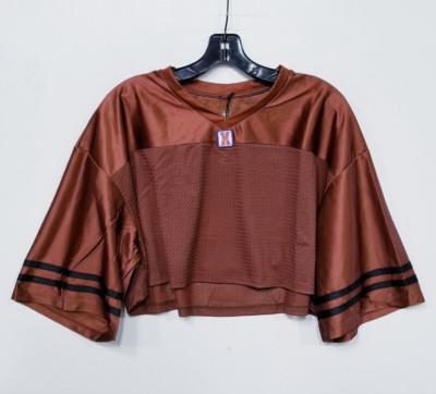 Savage x Fenty Limited-Edition LVII Cropped Varsity Jersey sz Med