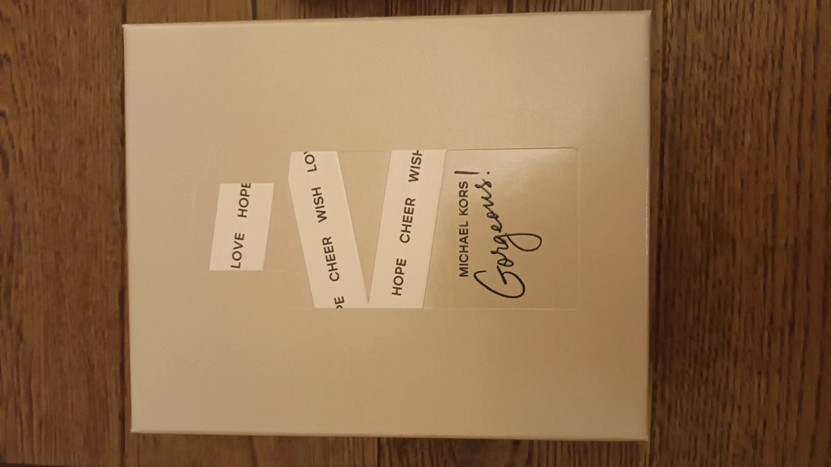 2x Michael Kors perfume empty gift boxes