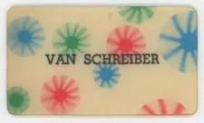 Van Schreiber 1960's VARI-VUE Animation Lenticular Business Card