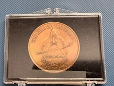 1981 April Space Shuttle Columbia Young Crippen Kennedy Space Center Coin Token